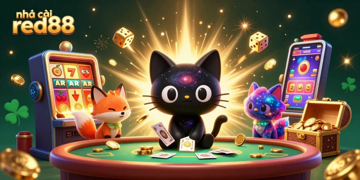 Experience thrilling play at nhà cái red88 with cosmic characters, slots, and gaming excitement.