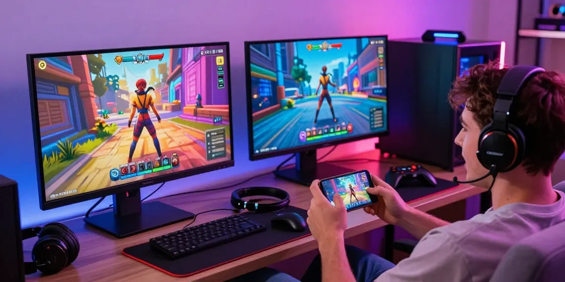 Exciting adult game scene with players engaged in immersive experiences on desktop and mobile devices.