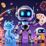 S8 reveals an exciting gaming experience with vibrant casino elements and futuristic characters.